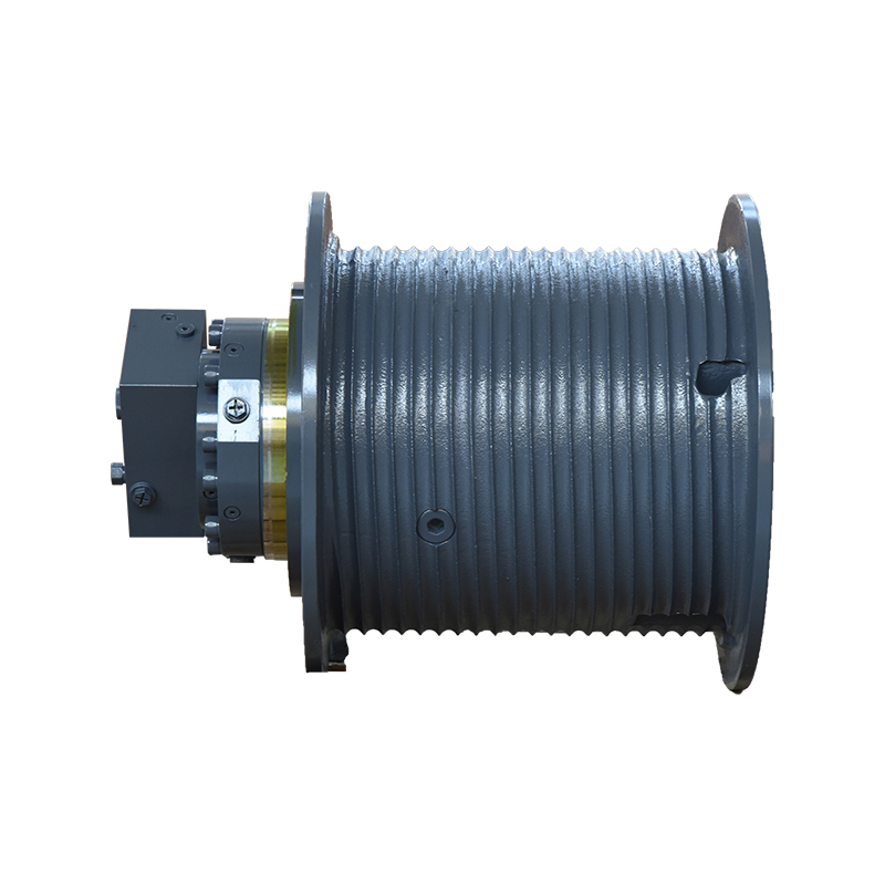 Höghastighets integrerad hydraulisk vinsch