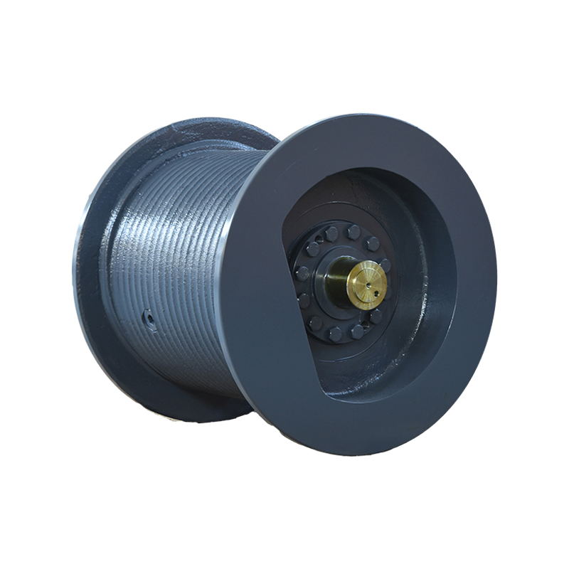 Höghastighets integrerad hydraulisk vinsch